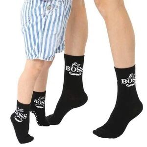 Adult & Toddler Boss Sock Set